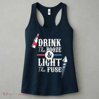 Drink The Booze Light The Fuse Women's Tank Top thumb 3