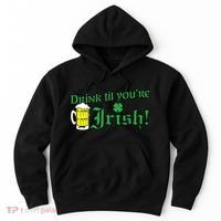 Drink Til' Your Irish Beer Pitcher St. Patrick's Day Hoodie thumb 0