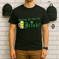 Drink Til' Your Irish Beer Pitcher St. Patrick's Day T-Shirt thumb 6