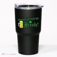 Drink Til' Your Irish Beer Pitcher St. Patrick's Day Tumbler thumb 0