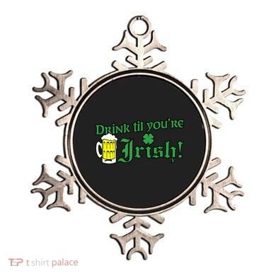 Drink Til' Your Irish Beer Pitcher St. Patrick's Day Ornament