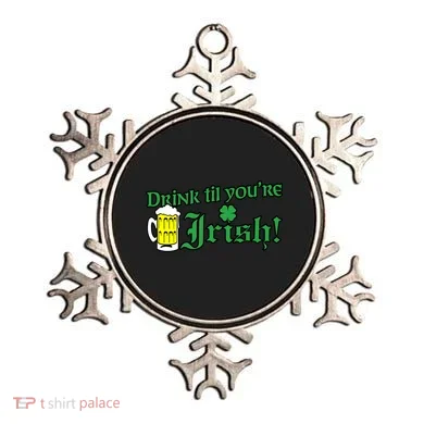 Drink Til' Your Irish Beer Pitcher St. Patrick's Day Ornament