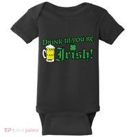 Drink Til' Your Irish Beer Pitcher St. Patrick's Day Baby Bodysuit thumb 0