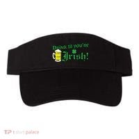 Drink Til' Your Irish Beer Pitcher St. Patrick's Day Visor thumb 0