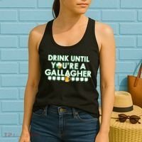 Drink Until You Are A Gallagher Funny St. Patrick's Day Women's Tank Top thumb 2