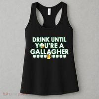 Drink Until You Are A Gallagher Funny St. Patrick's Day Women's Tank Top thumb 3