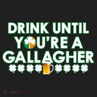 Drink Until You Are A Gallagher Funny St. Patrick's Day Hat thumb 2