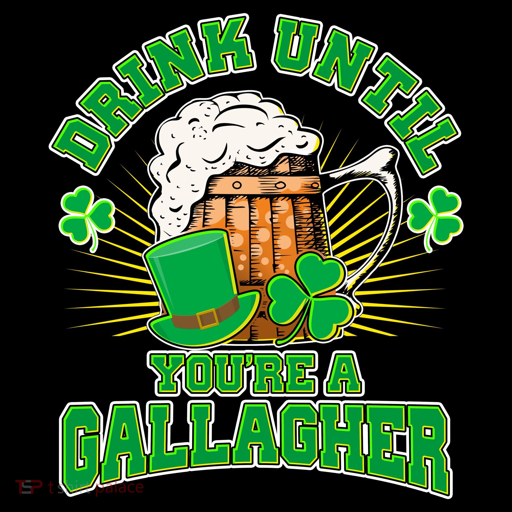 Drink Until You're A Gallagher Doggie Tank