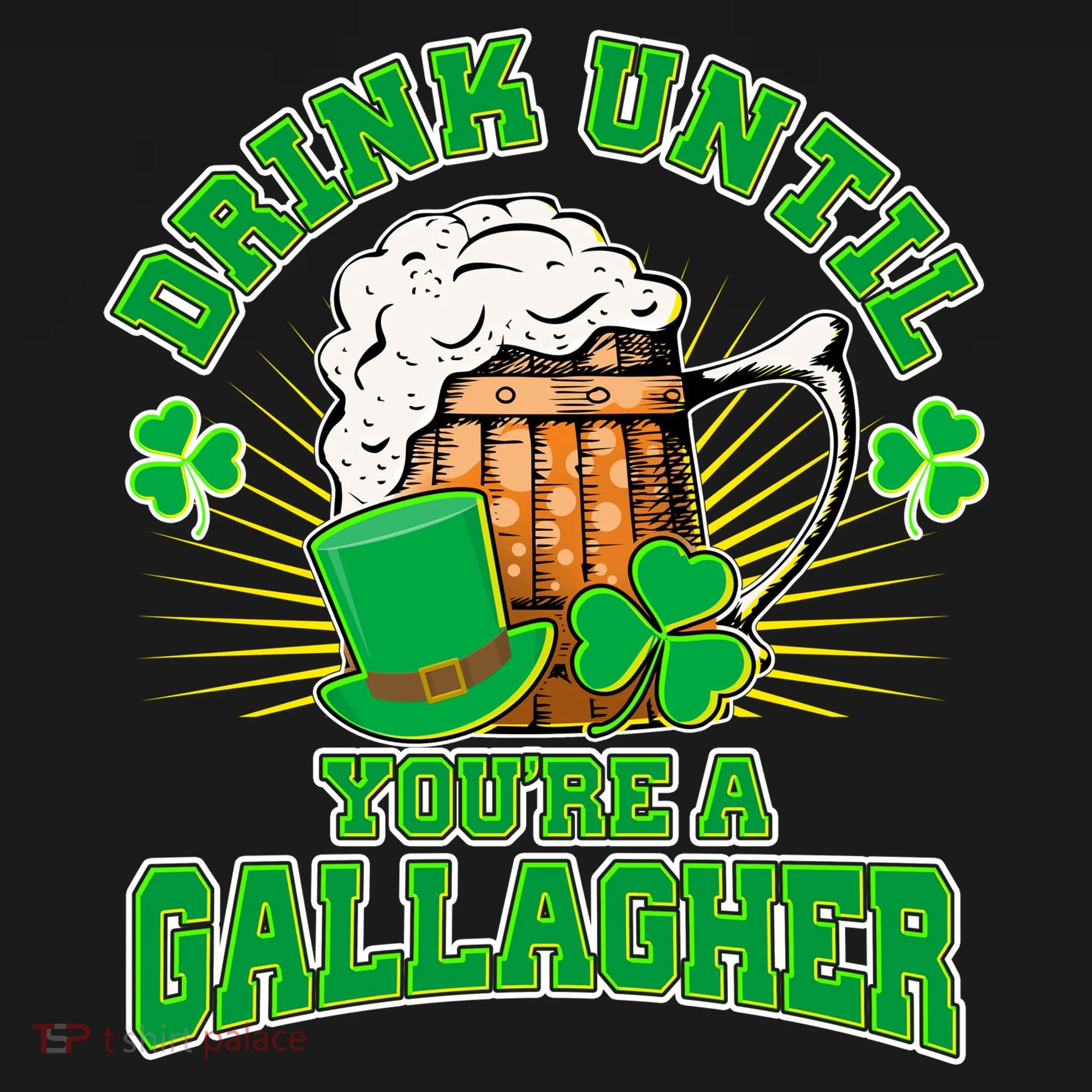 Drink Until You're A Gallagher Bucket Hat