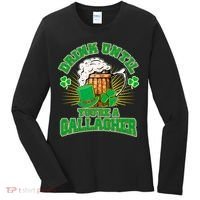 Drink Until You're A Gallagher Women's Long Sleeve Shirt thumb 0