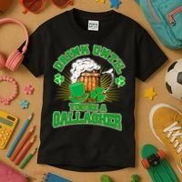 Drink Until You're A Gallagher Kids T-Shirt thumb 3