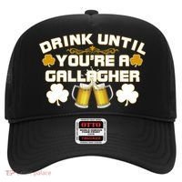 Drink Until You're a Gallagher Funny St. Patrick's Day Drinking Hat thumb 0