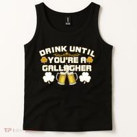 Drink Until You're a Gallagher Funny St. Patrick's Day Drinking Tank Top thumb 2