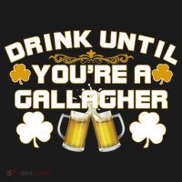 Drink Until You're a Gallagher Funny St. Patrick's Day Drinking Tank Top thumb 6