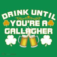 Drink Until You're a Gallagher Funny St. Patrick's Day Drinking Kids Sweatshirt thumb 2