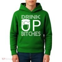 Drink Up Bitches Kids Hoodie thumb 4