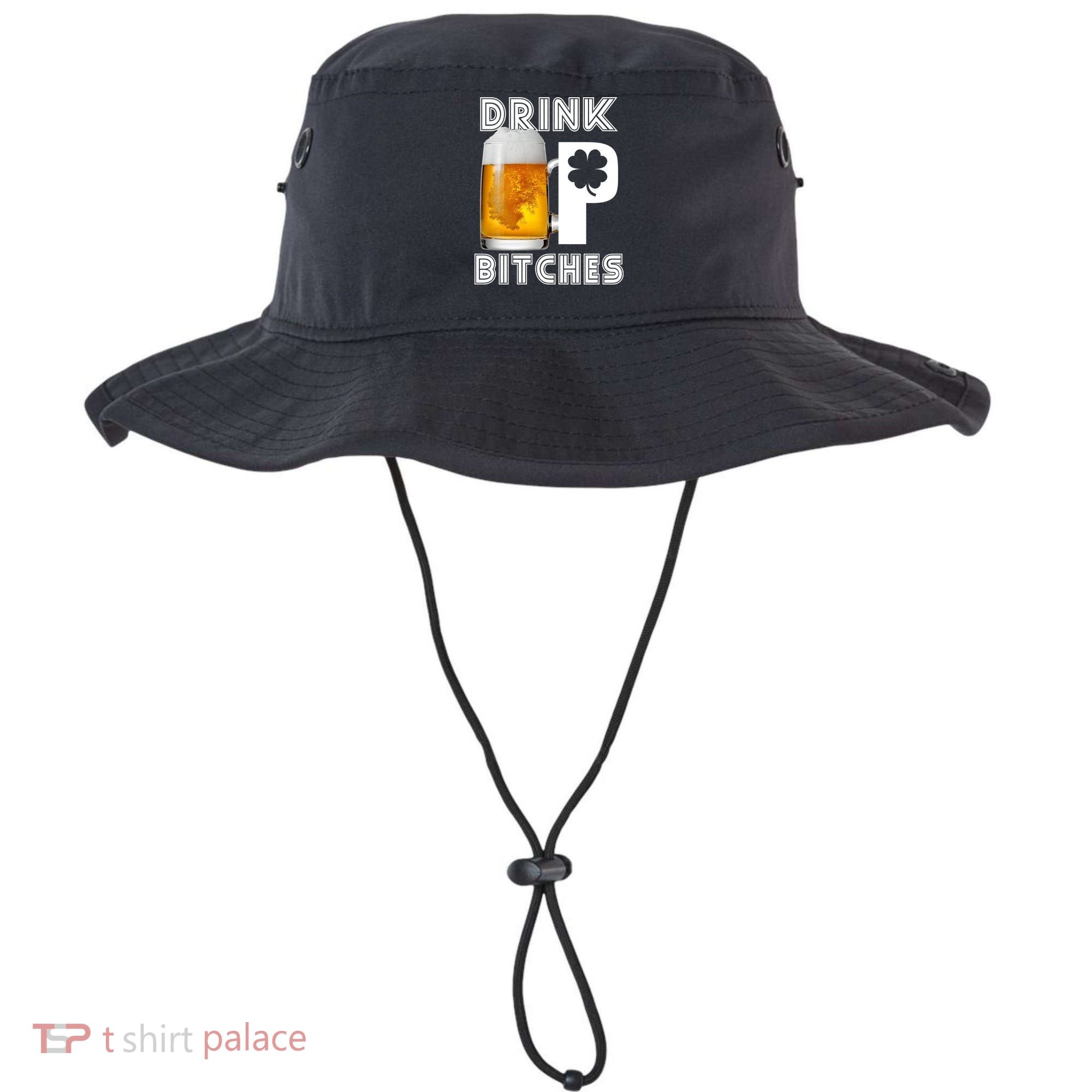 Drink Up Bitches Funny St. Patrick's Day Beer Drinking Bucket Hat