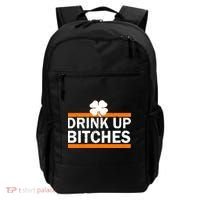 Drink Up Bitches Irish Clover Backpack thumb 0