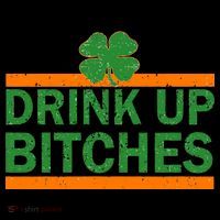 Drink Up Bitches Irish Clover Coffee Mug thumb 5