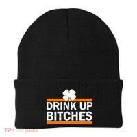 Drink Up Bitches Irish Clover Beanie thumb 0