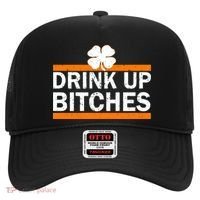 Drink Up Bitches Irish Clover Hat thumb 0