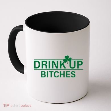 Drink Up Bitches Simple Logo Coffee Mug