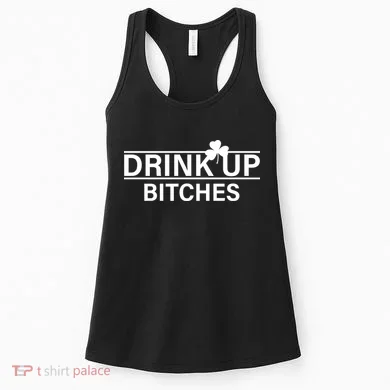 Drink Up Bitches Simple Logo Women's Tank Top