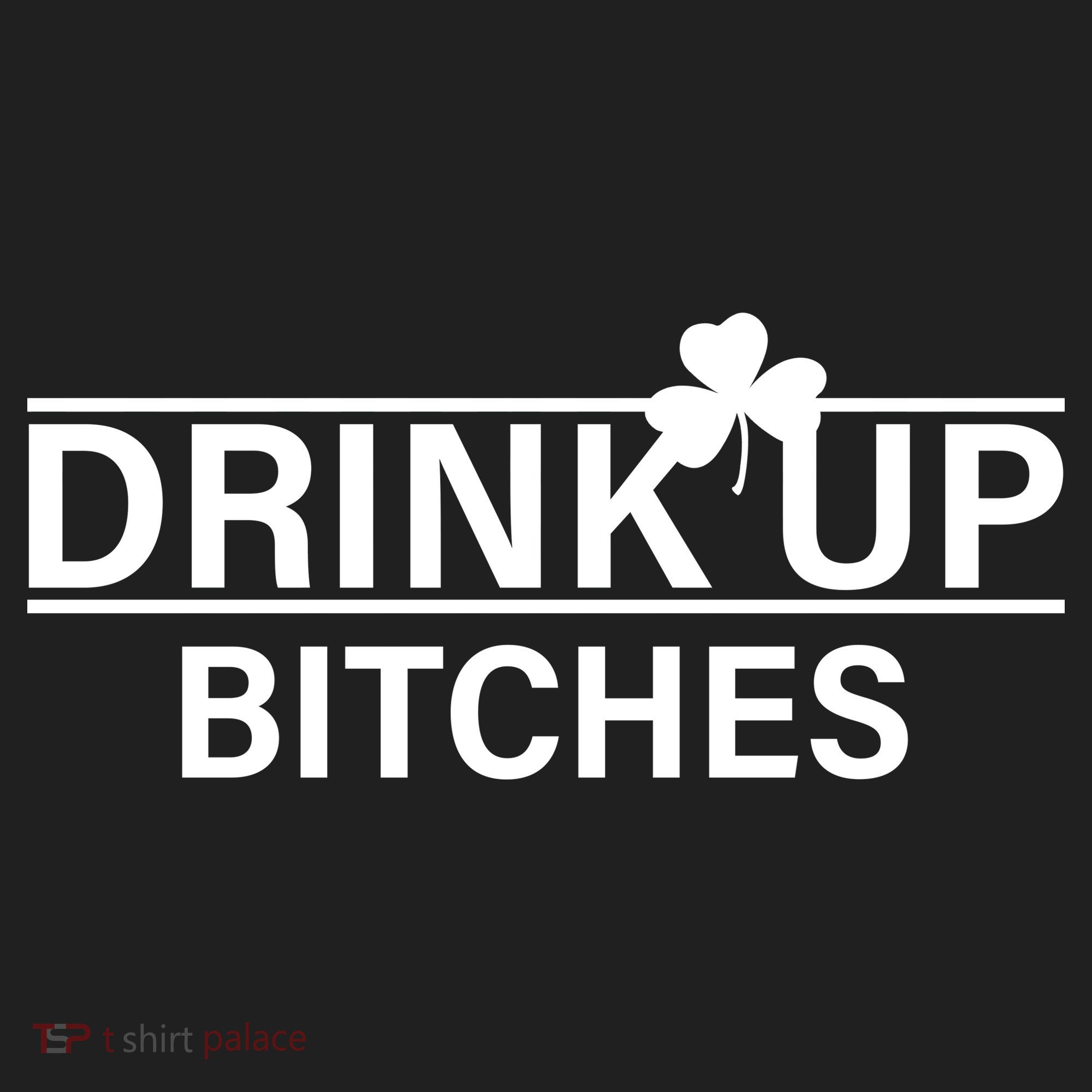 Drink Up Bitches Simple Logo Golf Towel