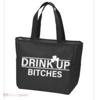 Drink Up Bitches Simple Logo Tote Bag thumb 3