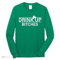 Drink Up Bitches Simple Logo Long Sleeve Shirt thumb 0