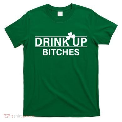 Drink Up Bitches Simple Logo T-Shirt
