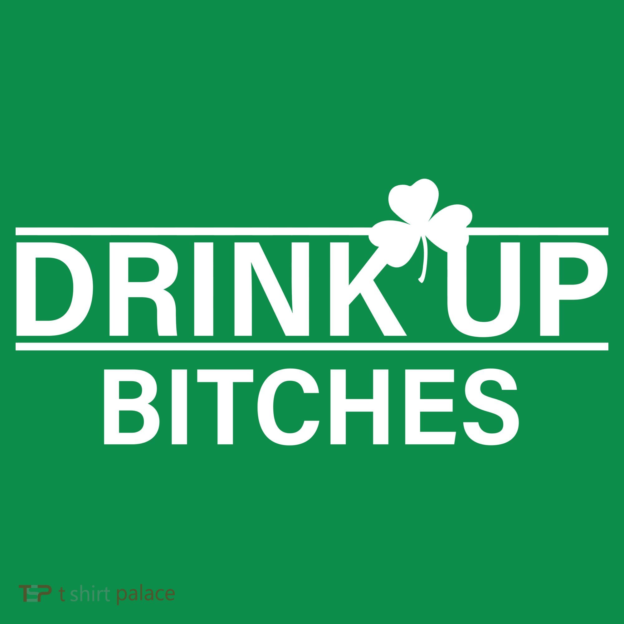 Drink Up Bitches Simple Logo Kids Sweatshirt