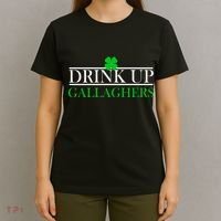 Drink Up Gallaghers Funny St. Patrick's Day T-Shirt thumb 4