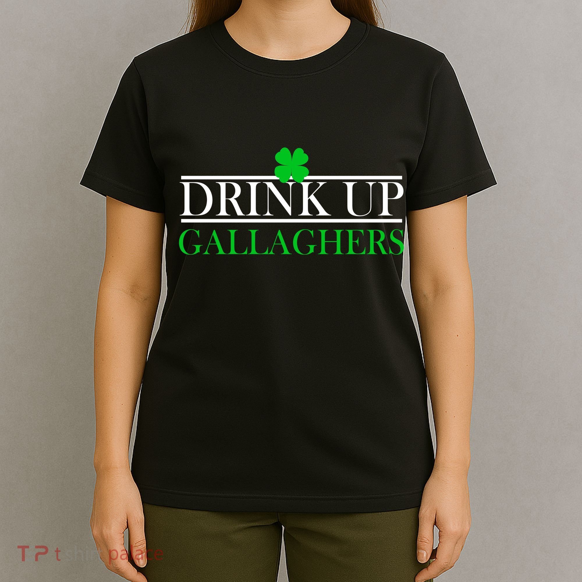 Drink Up Gallaghers Funny St. Patrick's Day T-Shirt