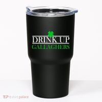Drink Up Gallaghers Funny St. Patrick's Day Tumbler thumb 0