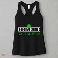 Drink Up Gallaghers Funny St. Patrick's Day Women's Tank Top thumb 3