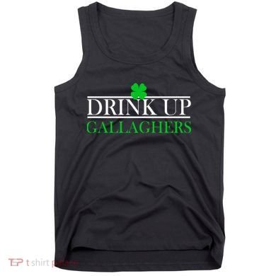 Drink Up Gallaghers Funny St. Patrick's Day Tank Top