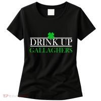 Drink Up Gallaghers Funny St. Patrick's Day Women's T-Shirt thumb 0