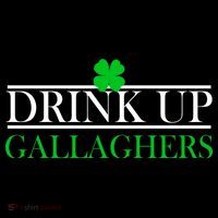 Drink Up Gallaghers Funny St. Patrick's Day Kids Sweatshirt thumb 2