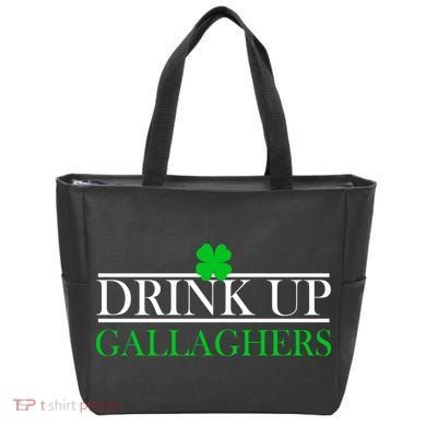 Drink Up Gallaghers Funny St. Patrick's Day Tote Bag