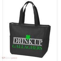 Drink Up Gallaghers Funny St. Patrick's Day Tote Bag thumb 3