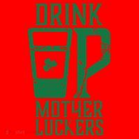 Drink Up Mother Luckers Santa Hat thumb 1