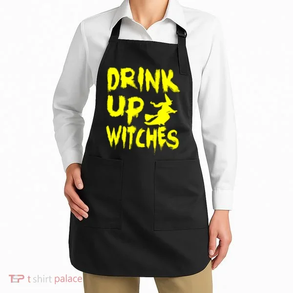 Drink Up Witches Apron