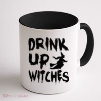 Drink Up Witches Coffee Mug thumb 1