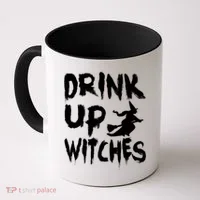 Drink Up Witches Coffee Mug thumb 0