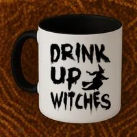 Drink Up Witches Coffee Mug thumb 2