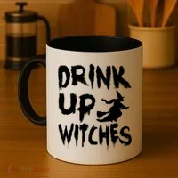 Drink Up Witches Coffee Mug thumb 4