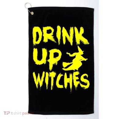 Drink Up Witches Golf Towel