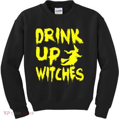 Drink Up Witches Kids Sweatshirt