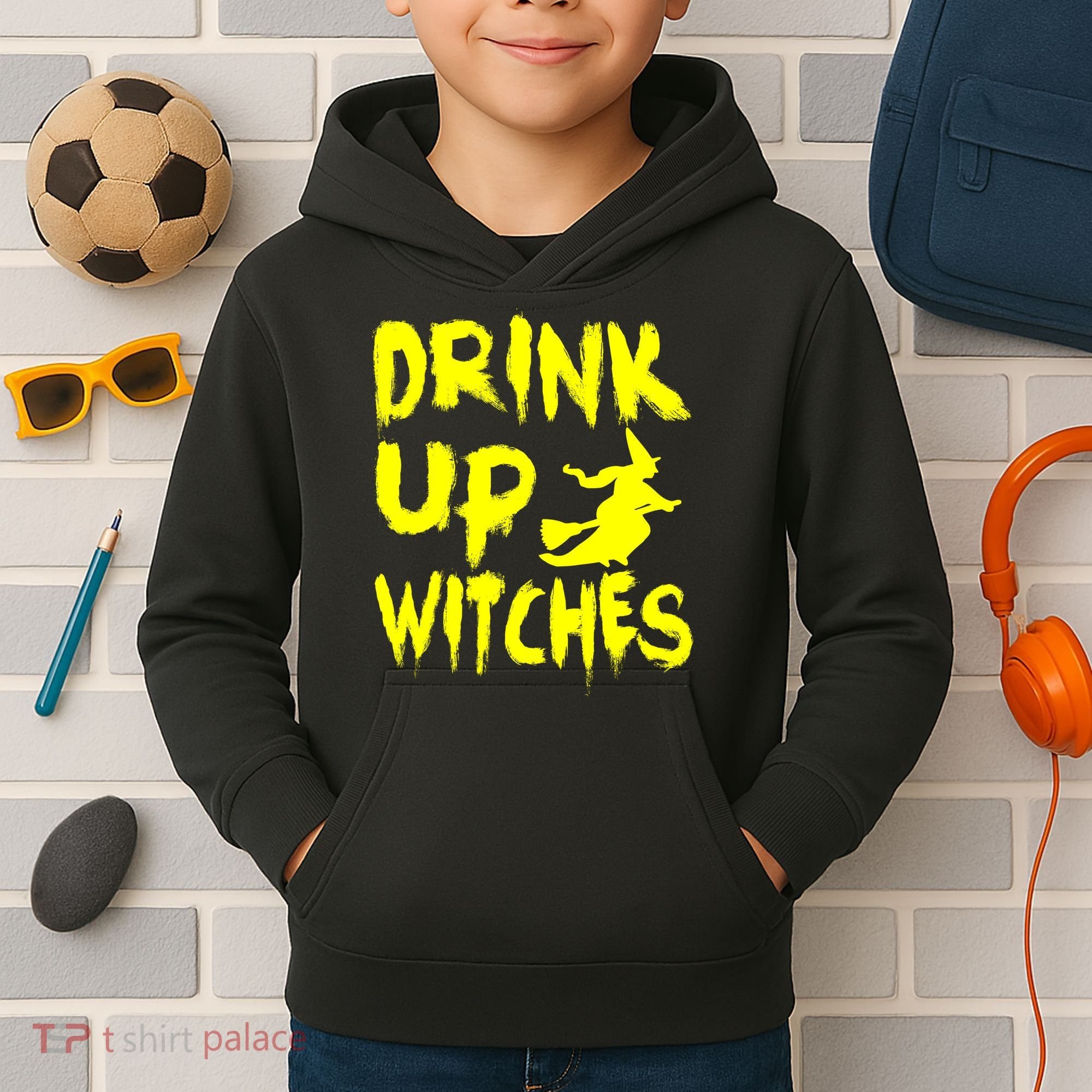 Drink Up Witches Kids Hoodie